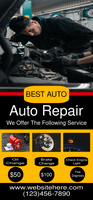 Auto Repair Retractable Banner Template