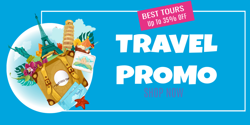 Best Tours Travel Promo Vinyl Banner Template