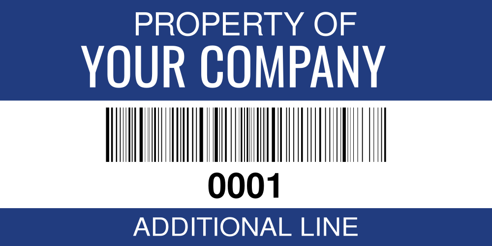 Asset Tags for Equipment