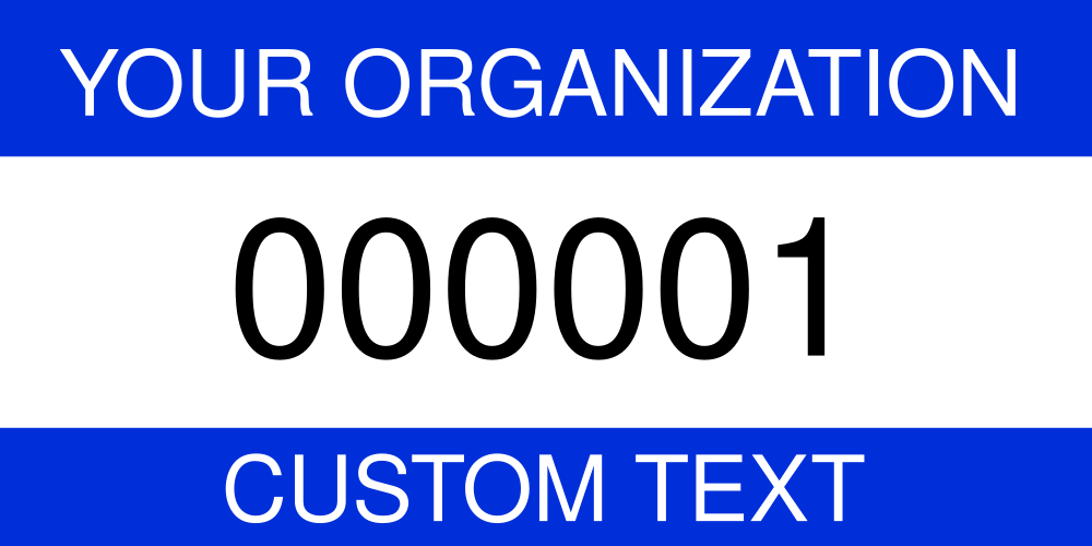 Asset Tags for Equipment