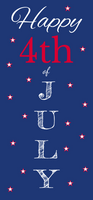 Happy 4th Of July Retractable Banner Template
