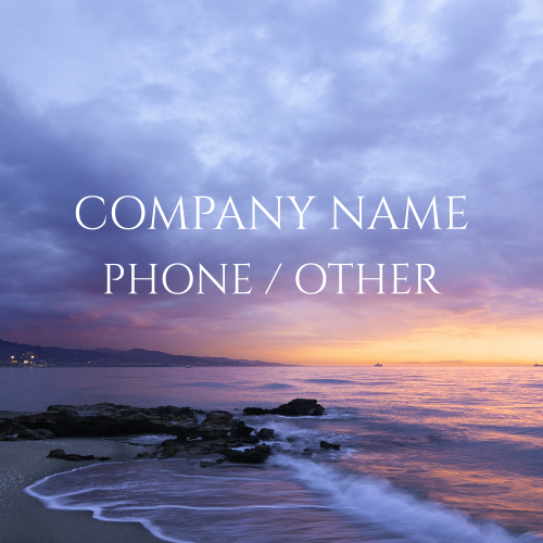COMPANY BUSINESS LABEL