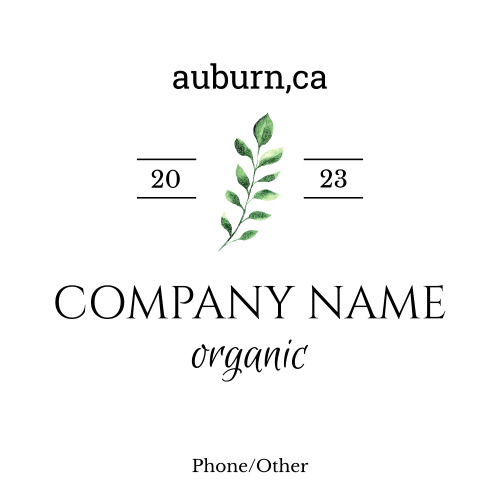 COMPANY BUSINESS LABEL