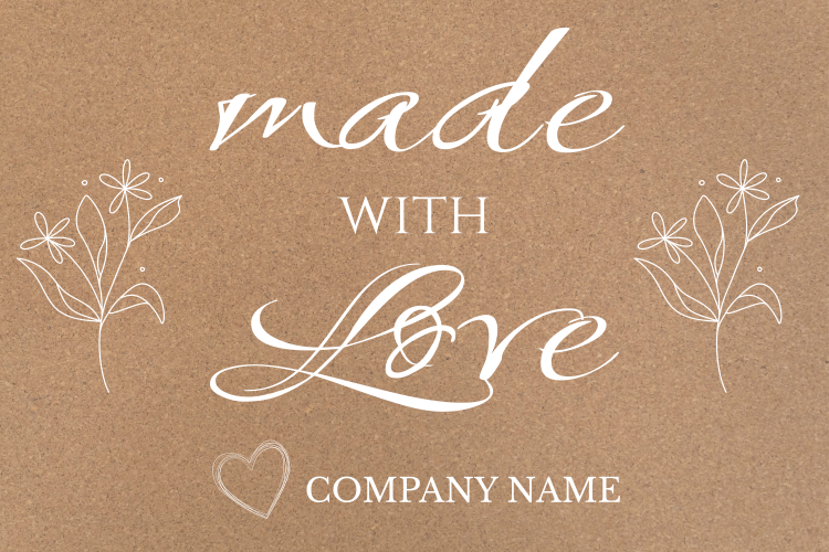 COMPANY BUSINESS LABEL
