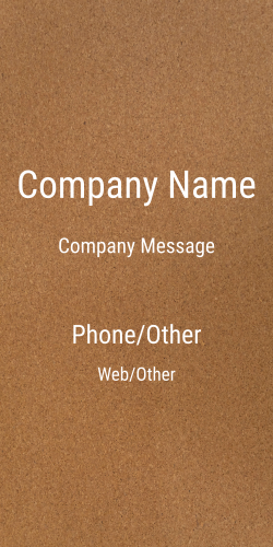 COMPANY BUSINESS LABEL