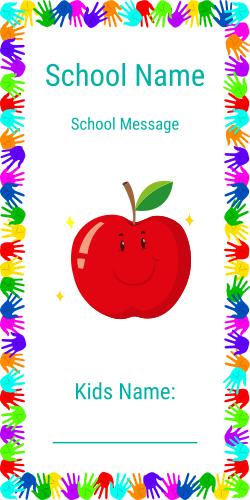 SCHOOL NAME LABEL