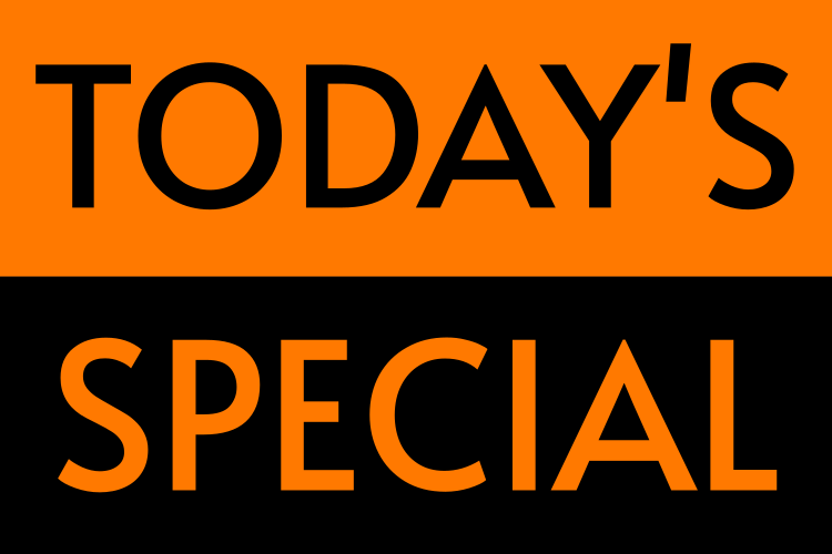 Today's Special Label