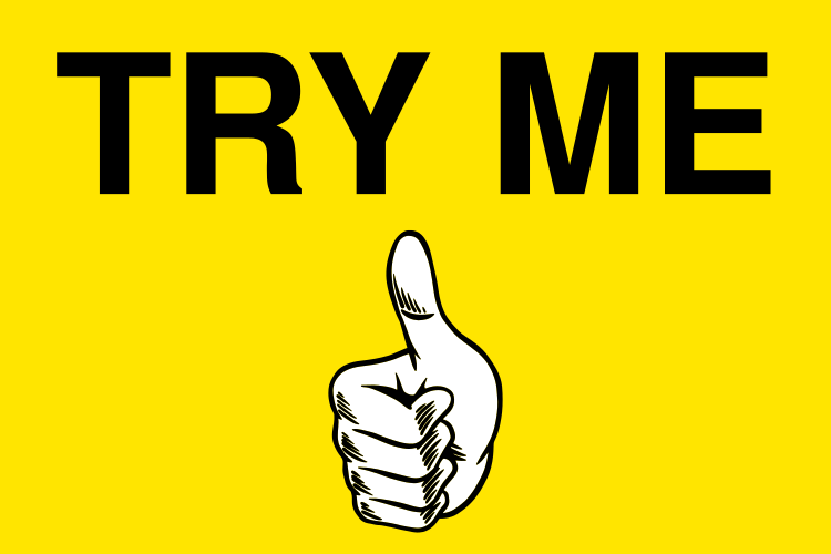 Try Me Label