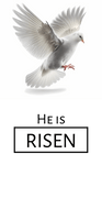 He is Risen Easter Retractable Banner Template