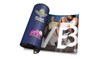 double sided lovb banner