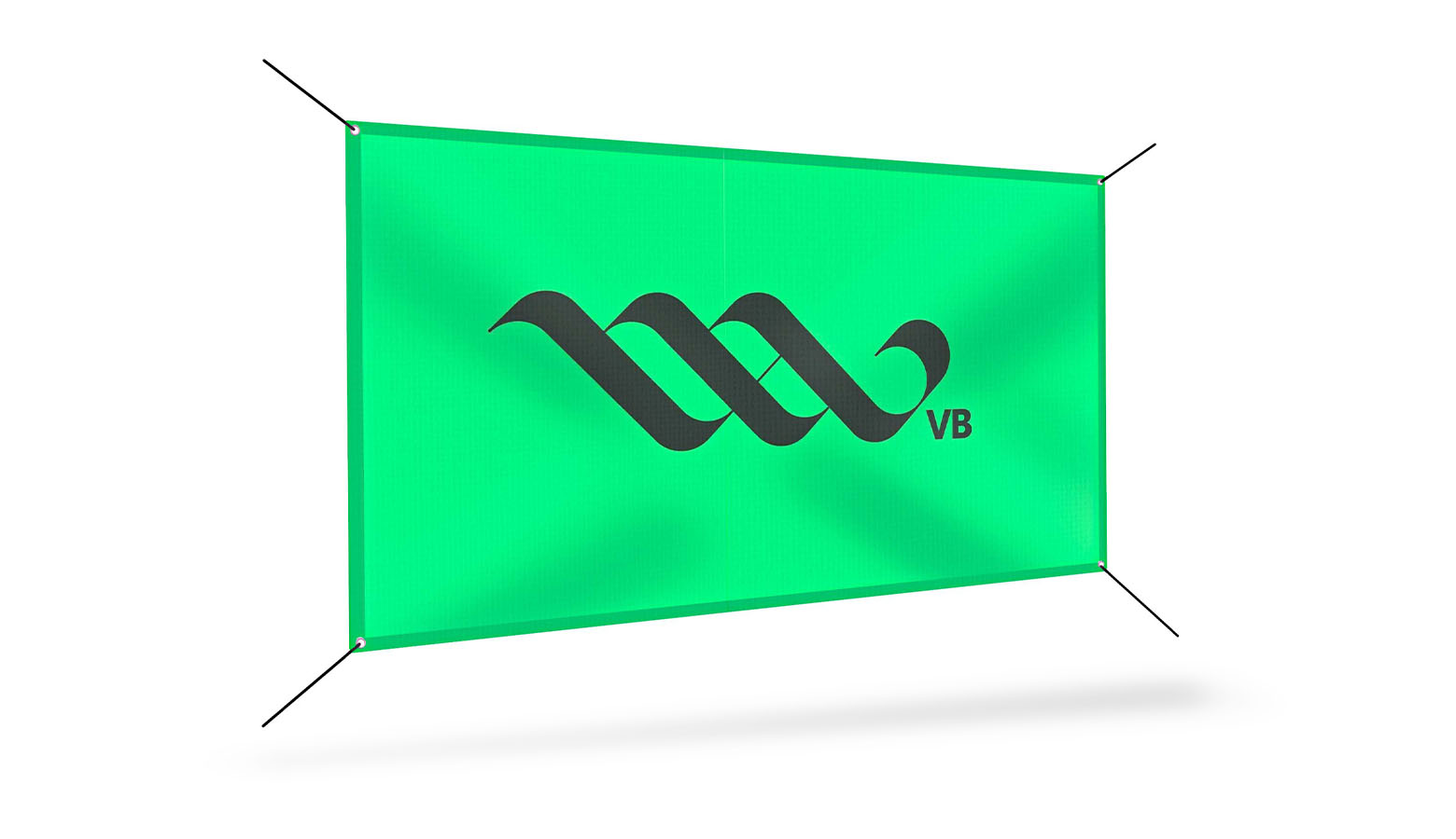 lovb team mesh banner green