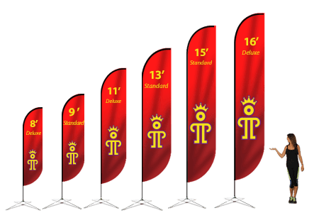 Deluxe Advertising Feather Flags