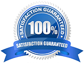 100% Satisfaction Guaranteed PVC Signs