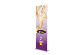 24" Fabric Retractable Banner