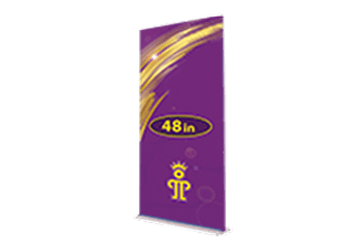 48" Premium Retractable Banner
