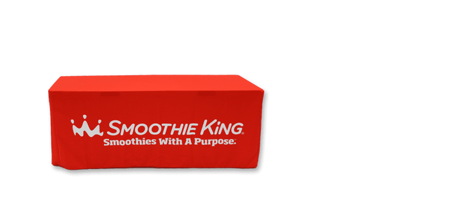 Smoothie King Fitted Table Cover