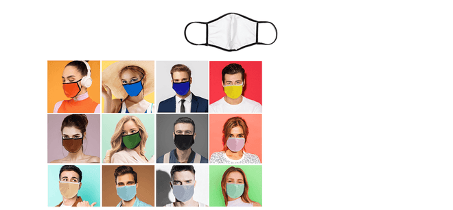 3D Fashion Face Masks