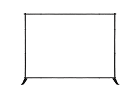 Adjustable Banner Stand Frame