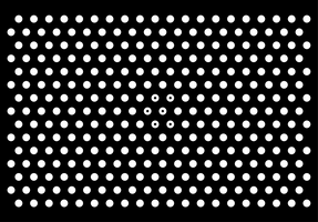 66" x 46" HALCON Dot Grid Calibration Plate