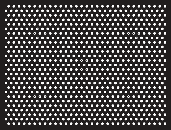62.5"x47.5" Calplate 24.194 mm circles