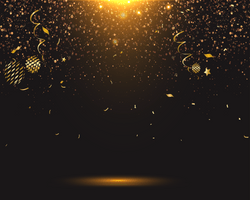 Gold & Black Background