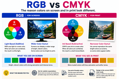 RGB vs CMYK