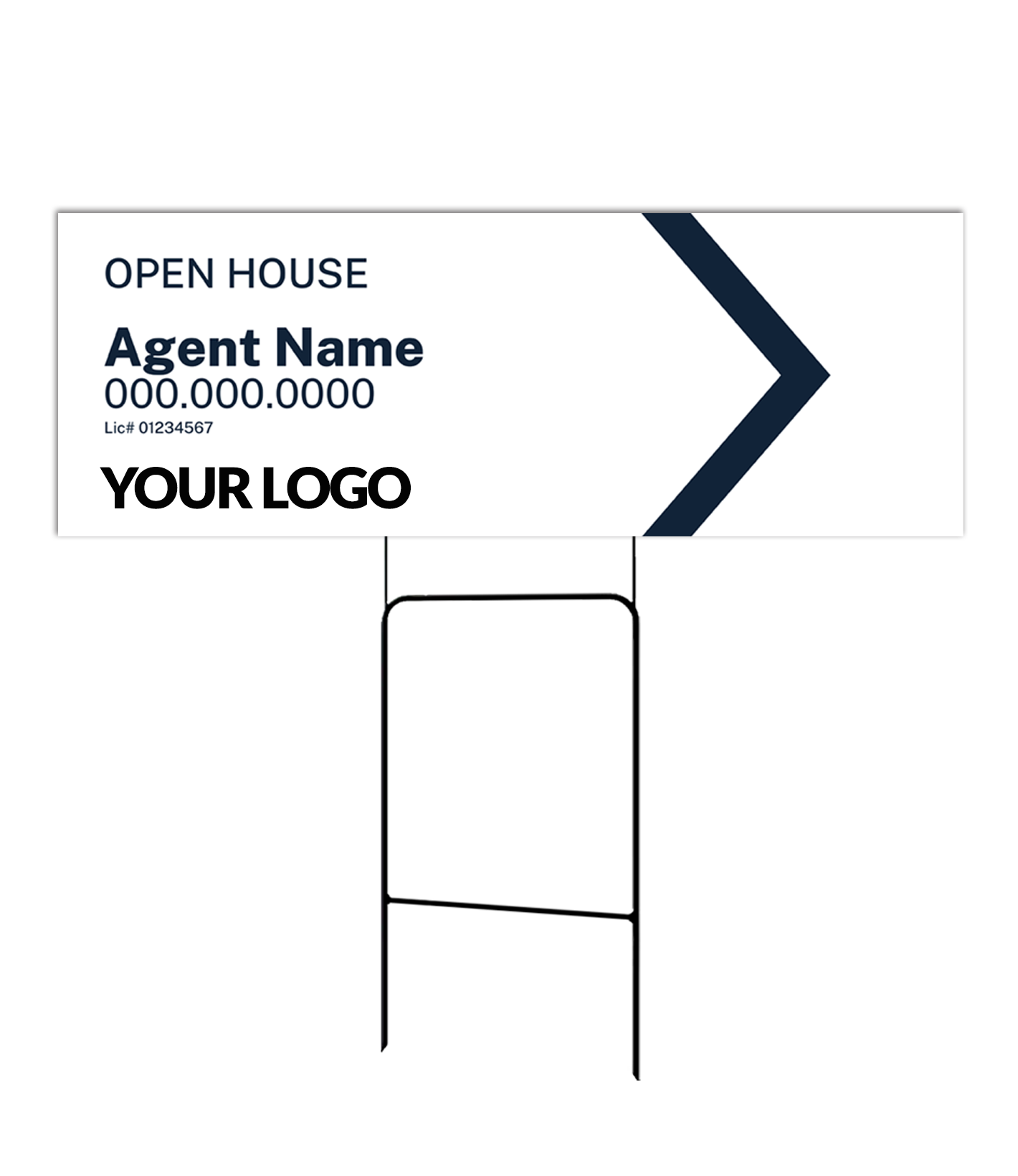 Mini Directional Ground Signs