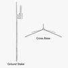 Cross Base + Ground Stake