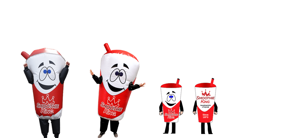 Smoothie King Inflatable Cup Costume