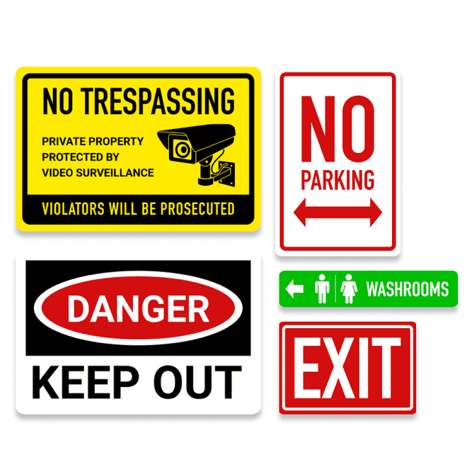 Aluminum Signs z printing tempe AZ