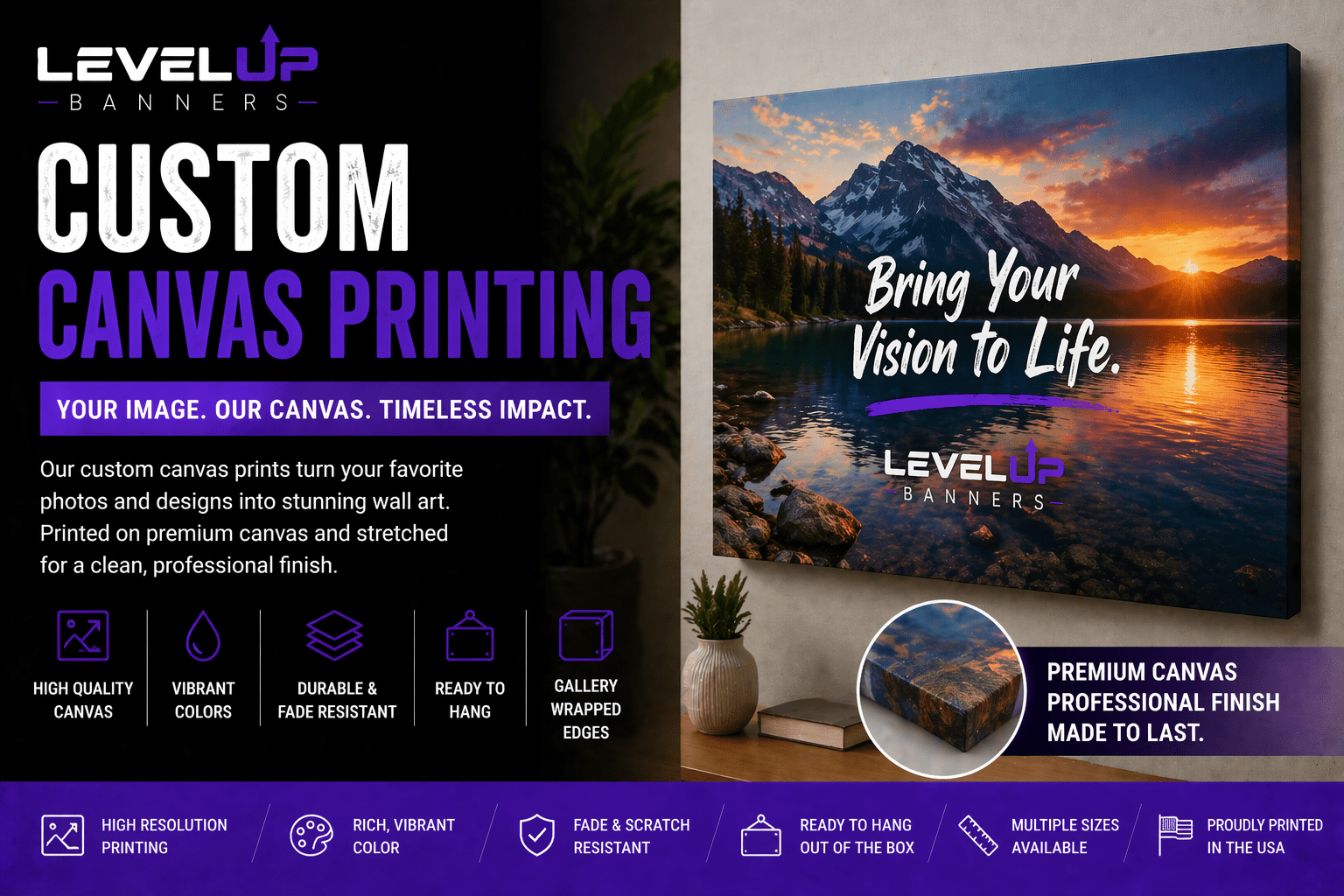 Custom Canvas Printing