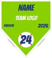 Baseball Pennant Banner Template 11