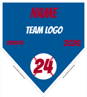 Baseball Pennant Banner Template 12
