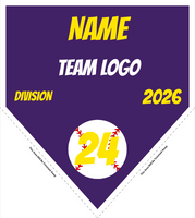 Baseball Pennant Banner Template 13