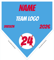Baseball Pennant Banner Template 15