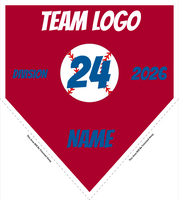 Baseball Pennant Banner Template 18