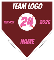 Baseball Pennant Banner Template 20