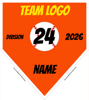 Baseball Pennant Banner Template 21