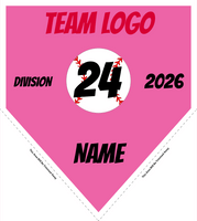 Baseball Pennant Banner Template 26