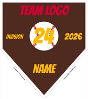 Baseball Pennant Banner Template 27