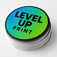 Circle Stickers Level Up Banners