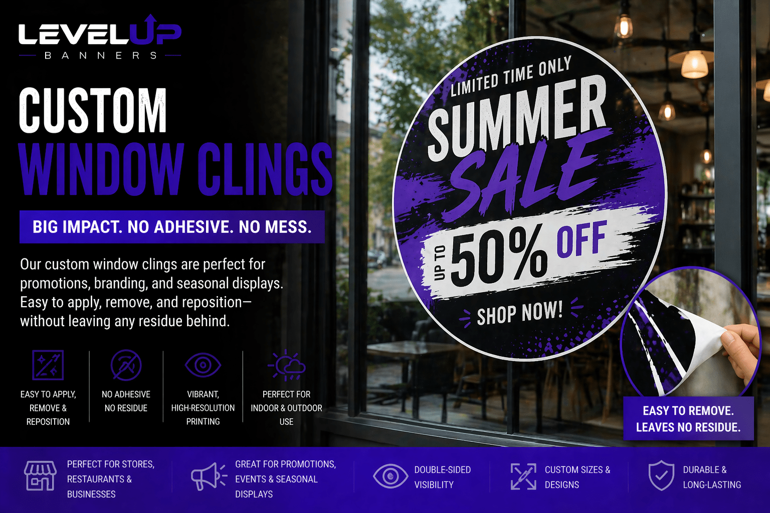 Custom Window Clings