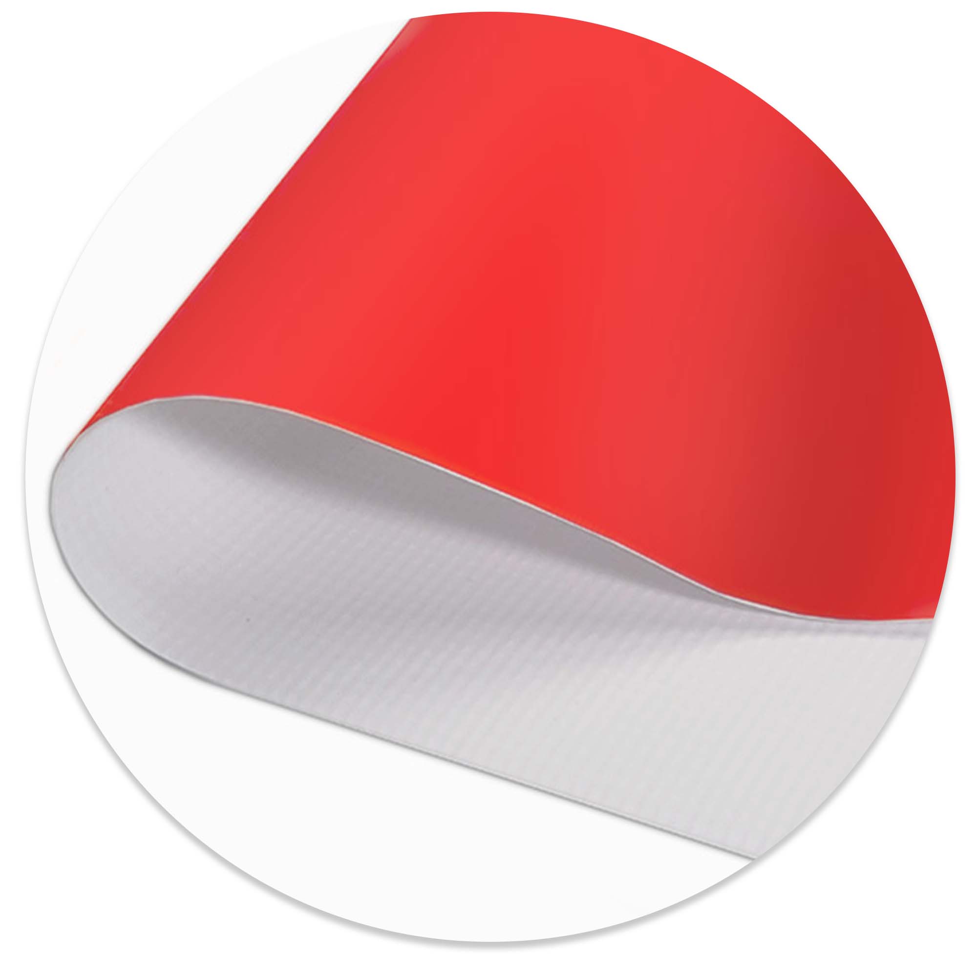vinyl banner material zoomed