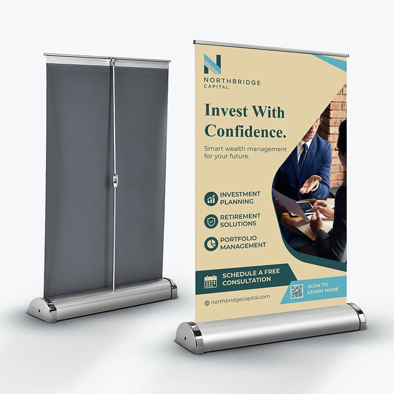 Tabletop Retractable Banners