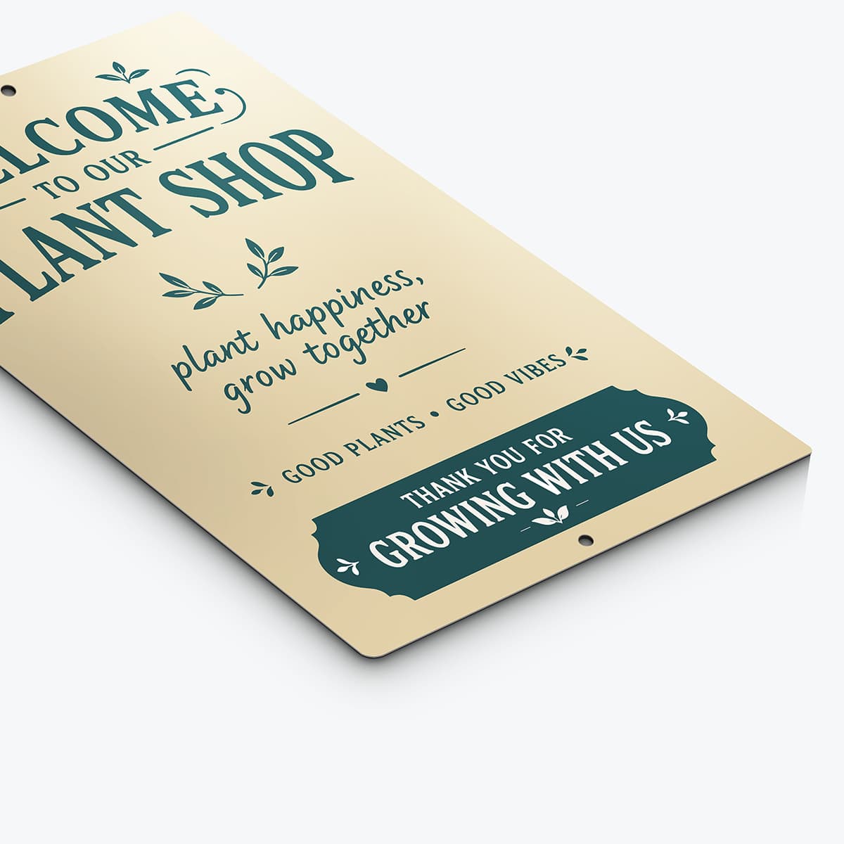 Custom Aluminim Signs