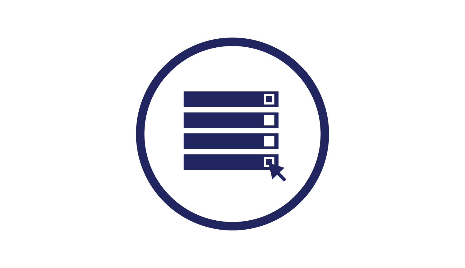 order selection icon