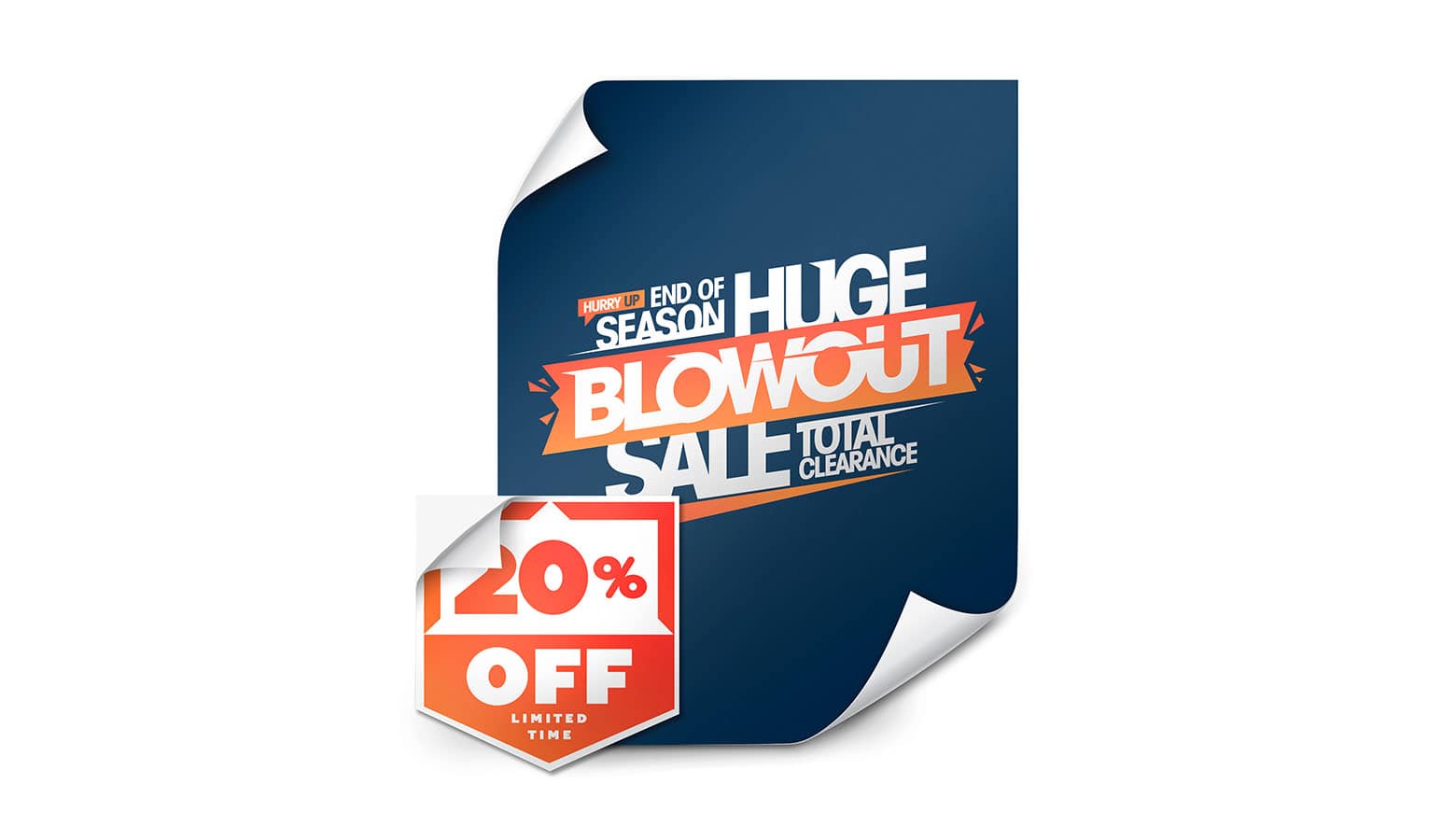 Custom Static Window Clings Printing Service
