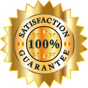 guarantee die cut sticker graphic