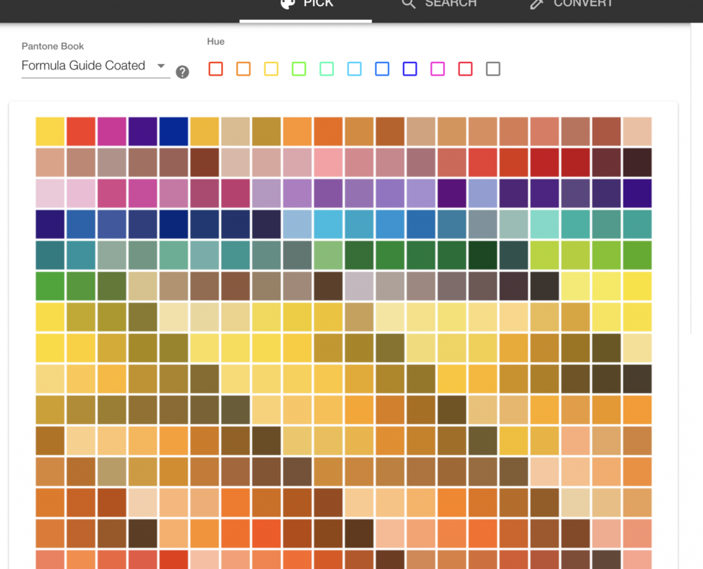 pantone color converter