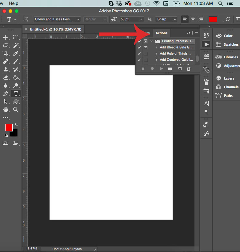 setting up bleed in photoshop